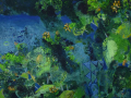 Natalia-Borcic-Peuc-_Milna-with-flipper_-oil-and-acrylic-on-canvas-130x130cm-2024