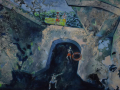 Tunnel-6-oil-and-acrylic-on-canvas-55x70cm-2024